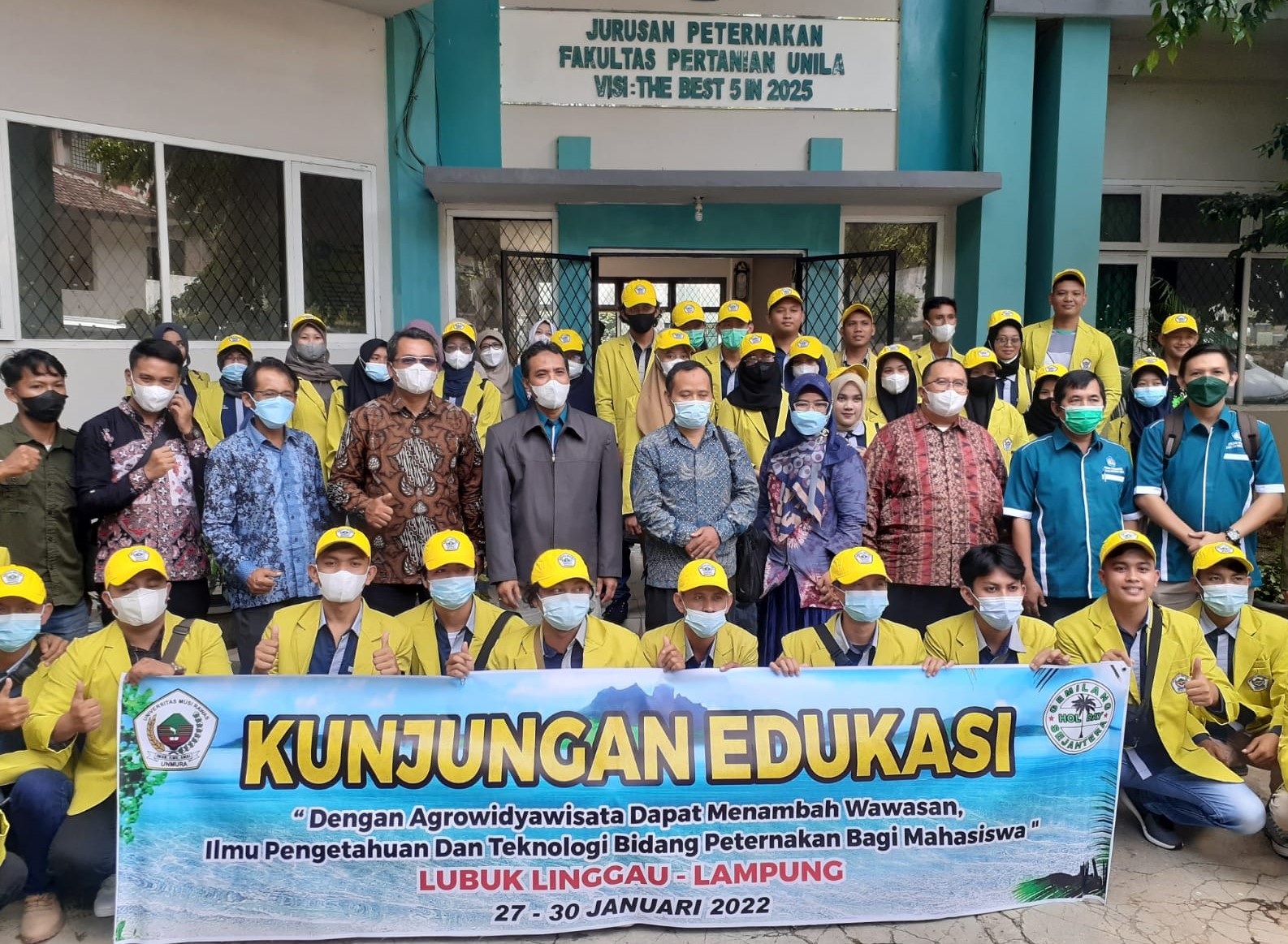 Kunjungan Edukasi Universitas Musi Rawas di Jurusan Peternakan FP Unila