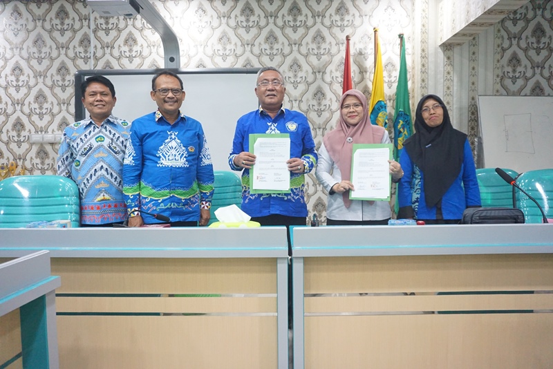 Penandatanganan MoU antara SMKN SPP Lampung dengan FP Unila