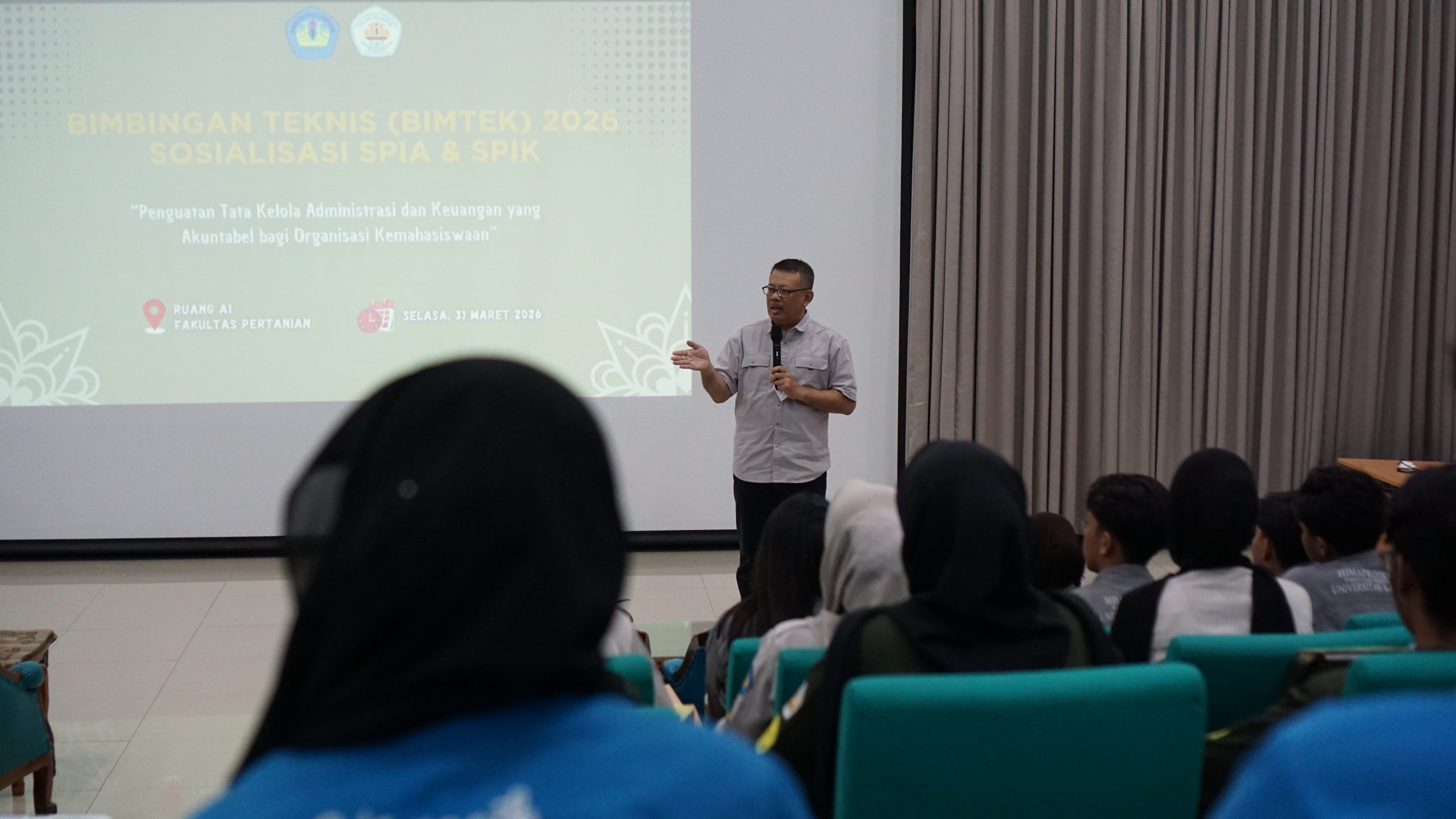 Penguatan Tata Kelola Ormawa, FP Unila Gelar Bimtek Sosialisasi SPIA & SPIK