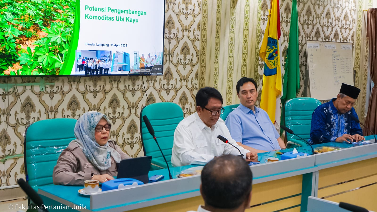 Unila, PTPN, dan Kementerian Pertanian Perkuat Sinergi Pengembangan Ubi Kayu untuk Mendukung Ketahanan Energi Nasional